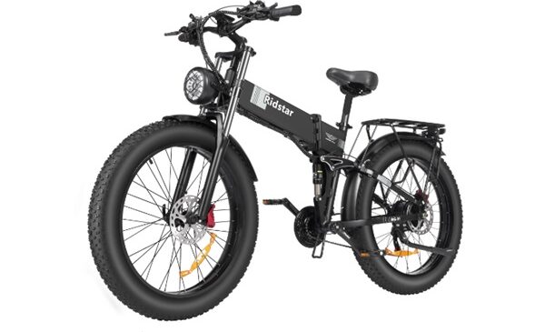 puissant fat bike électrique 26 pouces 1000w ridstar h26 pro au meilleur prix