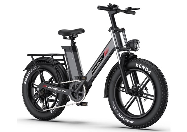 vélo électrique 1000w à pneus larges phnholun c6 pro en promotion