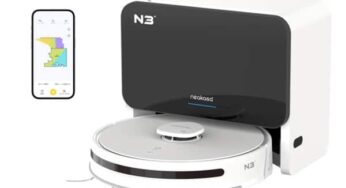 240,86€ aspirateur robot laveur avec station vidange automatique Neakasa NoMo N3