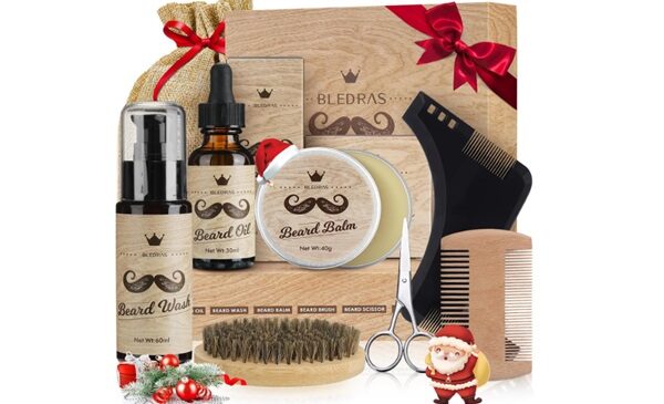 coffret cadeau kit soin et entretien barbe Bledras