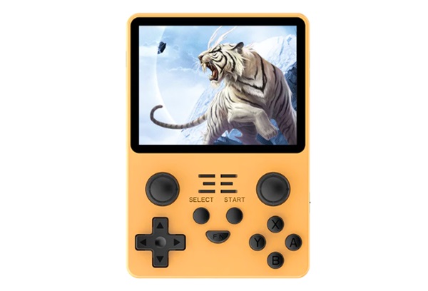 console de jeu vidéo retro portable powkiddy rgb20s 16go + carte sd 128 go