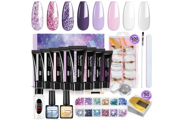 kit complet pour des extensions d'ongles maison skymore