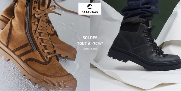 Les soldes Pataugas, c’est parti pour -70% dès le lancement