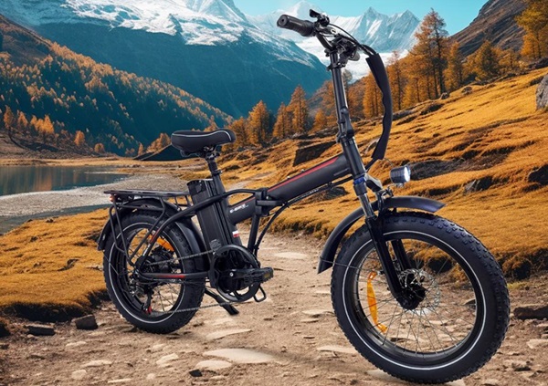 vélo électrique à petit prix avec le baolujie dz2031 de 500w en promotion