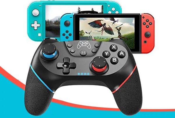 vente flash manette sans fil data frog compatible nintendo switch