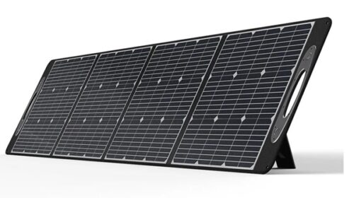 vente flash panneau solaire portable pliable 200w oukitel pv200