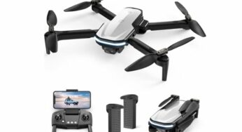 39,99€ drone pliable avec camera Holy Stone HS280 avec 2 batteries (mode gravité, contrôle vocal et gestuel, Selfie, maintien de l’altitude)