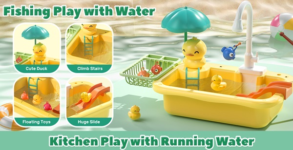 jouet pour enfant évier avec robinet et dinette cute stone