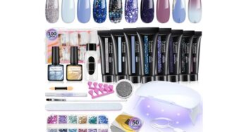 19,94€ le kit complet extensions d’ongles avec lampe UV Skymore