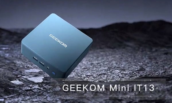 mini pc geekom it13 avec processeur intel i7 13700h