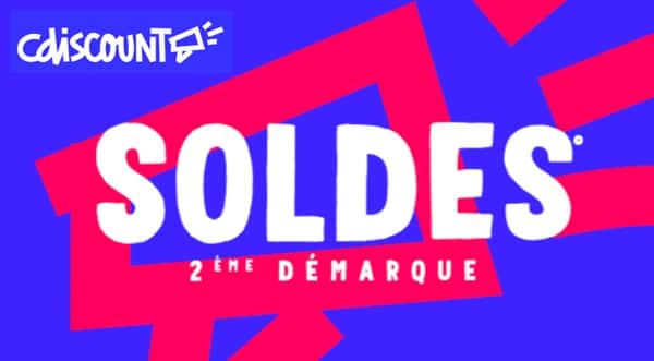 soldes cdiscount lancement de la seconde démarque !