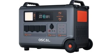 Station d’énergie robuste et portable Oscal PowerMax 3600 en promotion 1339€