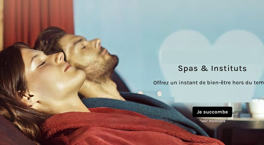 15% de remise supplémentaire sur les offres spas, instituts et séjours sur beauté privée