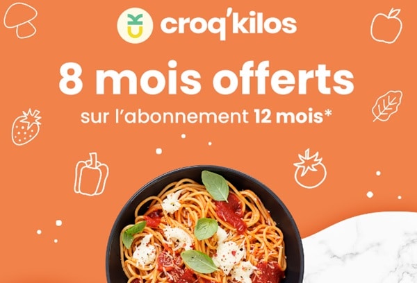 8 mois offerts au programme Croq'Kilos