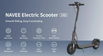 Bonne affaire trottinette électrique NAVEE V40 : 355€ (525W, certifiée ABE, autonomie 40 km)