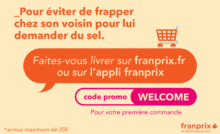 première commande franprix = 50% de remise immédiate