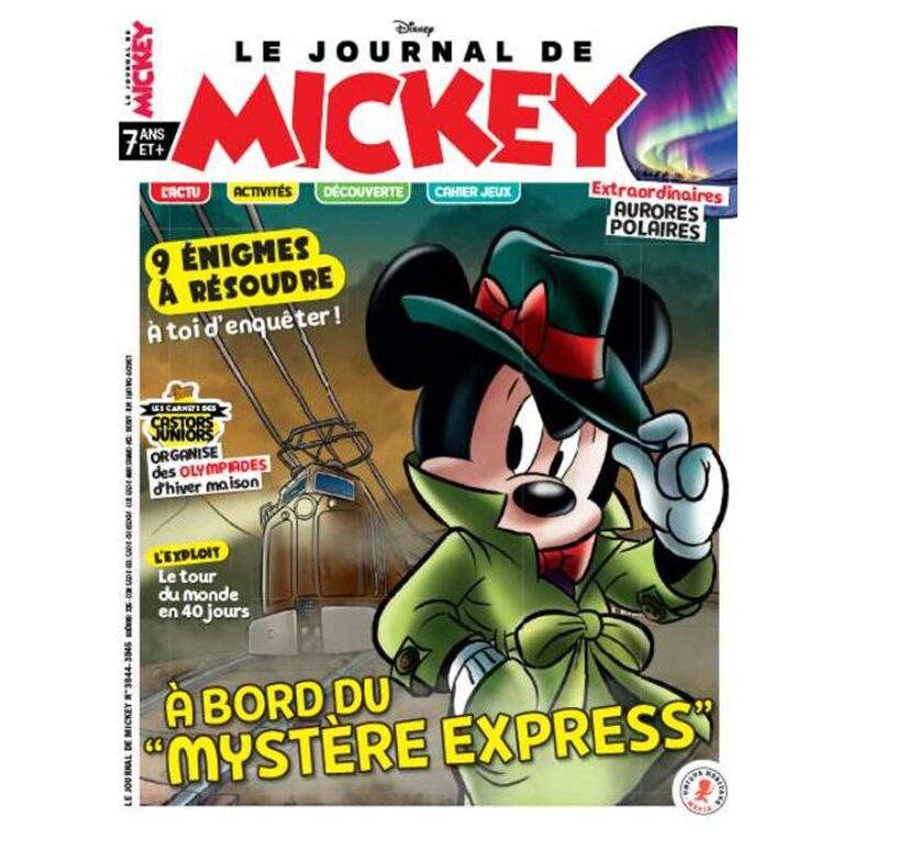 abonnement pas cher au journal de mickey 1 an