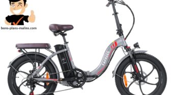 Baisse de prix sur le vélo électrique pliable F20 Pro FAFREES 250W 🔥862€ (pneus larges, autonomie 150km)
