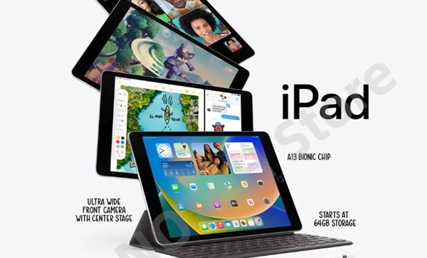 iPad 10,2 pouces 9e génération en promotion