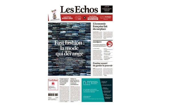 Abonnement Les Echos Week-End pas cher : 59,43€ les 24N° (6 mois) + version digital au lieu de 144€