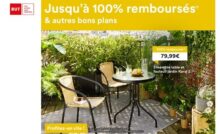 but jusqu'à 100% remboursés sur une sélection de produits !