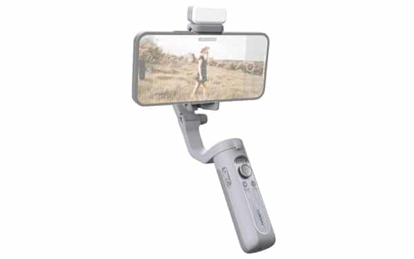 gimbal stabilisateur smartphone avec eclairage hohem isteady xe en vente flash