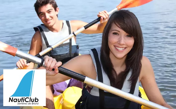 location de canoé ou stand up paddle au nauticlub serrières de briord moins cher