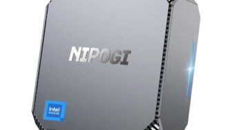 Mini PC NiPoGi AK2 PLUS en promotion 179,55€ (Intel Alder Lake-N100, 16 Go-512 Go)