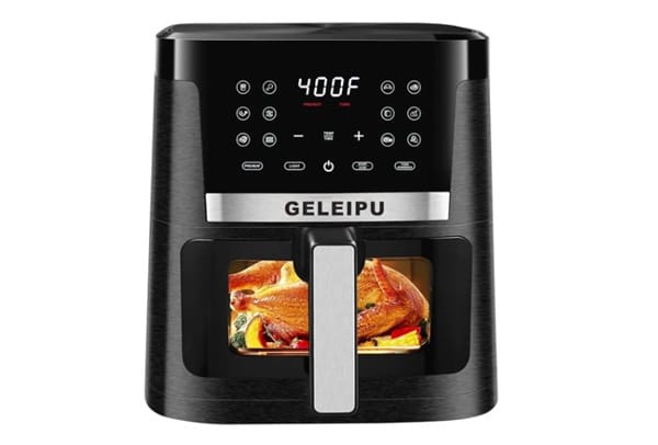 promo friteuse électrique air fryer 12 fonctions geleipu dl27