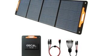 Promotion panneau solaire pliable 200W Oscal PM 200 (Blackview) 207,24€