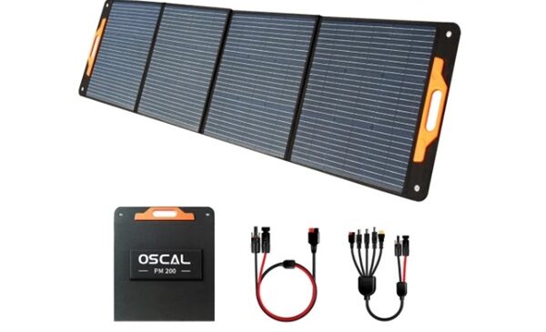 Promotion panneau solaire pliable 200W Oscal PM 200 (Blackview