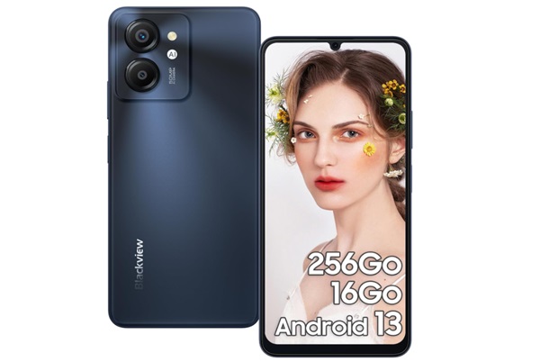 smartphone blackview color 8 pas cher