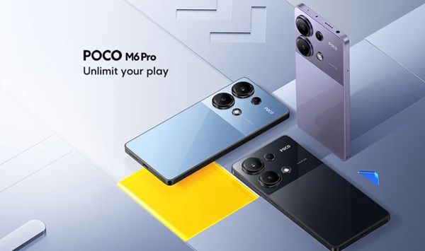 Smartphone POCO M6 Pro au meilleur prix