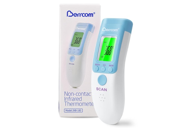 Thermomètre frontal infrarouge Berrcom J183 au petit prix de 8,99€ (-50%)