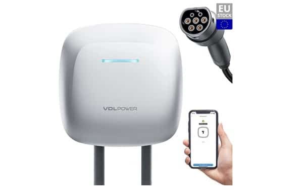 336,60€ la borne de recharge véhicule électrique 7KW VDL POWER EC40 (APP, charge rapide, câble de 5m)