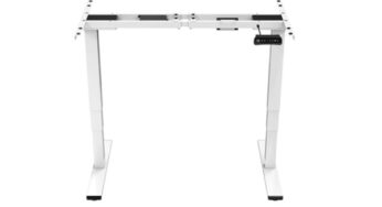 159,99€ cadre de bureau ergonomique électrique à hauteur réglable ACGAM ET225E (noir ou blanc)