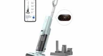 186,24€ nettoyeur de sol avec aspiration et lavage Proscenic WashVac F20 (autonettoyant, commande vocale/application, aspiration 15KPa)