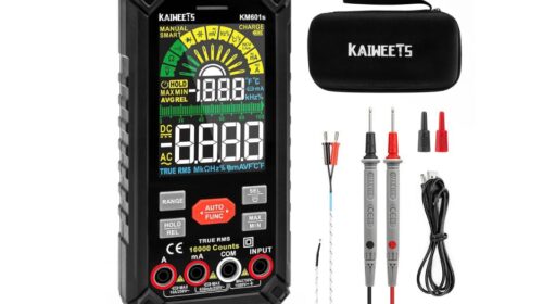 FLASH : 39€ multimètre digital KAIWEETS KM601S (détection de tension, fréquence, résistance, capacité..)