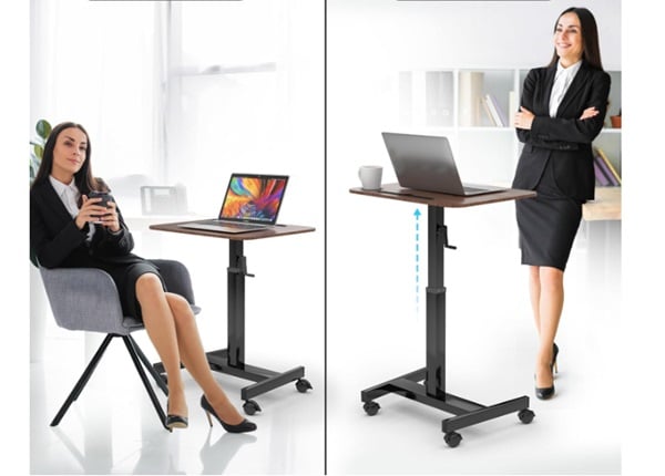 40% de remise sur le bureau réglable en hauteur Wearson WS-M01 ‎(51 x 60 x 110 cm) = 59,40€