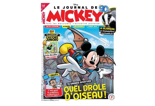 abonnement le journal de mickey pas cher