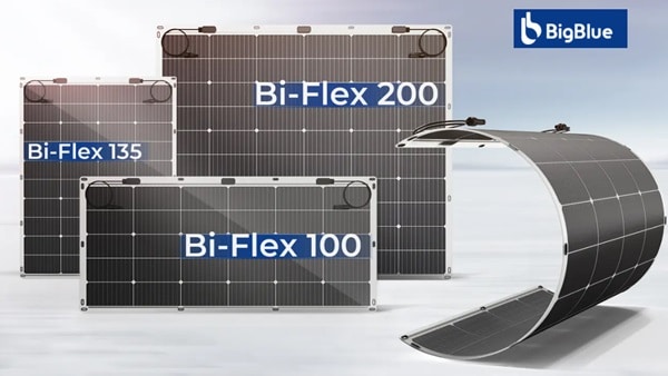 panneau solaire bigblue bi flex 200w en promotion