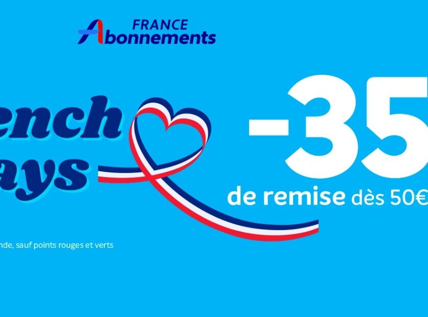 bon plan french days abonnements magazines