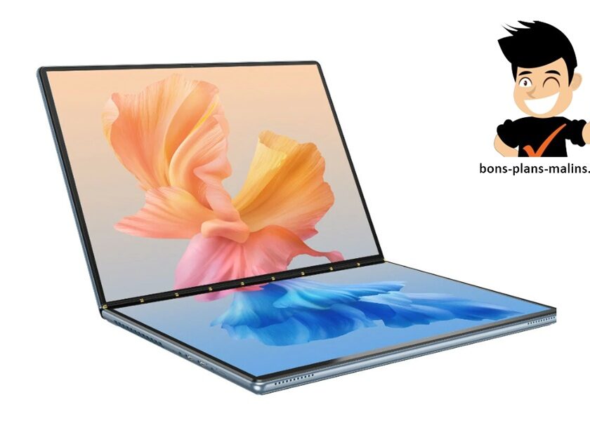 pc portable double écran tactile n one nbook air en promotion