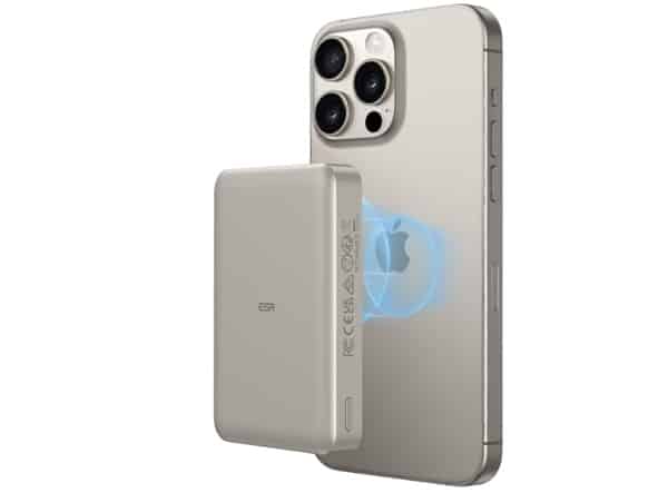 batterie externe magnétique 10000mAh sans fil HaloLock ESR MagSafe