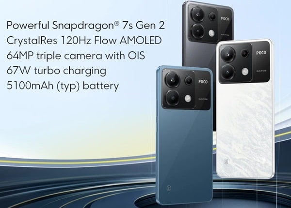 Bonne nouvelle le smartphone POCO X6 5G voit son prix baisser à 202€ (8Go – 256Go)