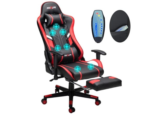 fauteuil gaming avec fonction massage douxlife 50%
