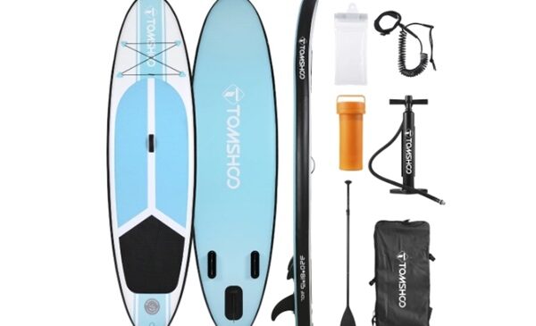 Glissez sur l’eau avec le paddle gonflable TOMSHOO en vente flash à 146,23€ !