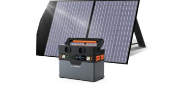 223,20€ kit générateur solaire 300W ALLPOWERS S300 + panneau solaire 100W ALLPOWERS SP027