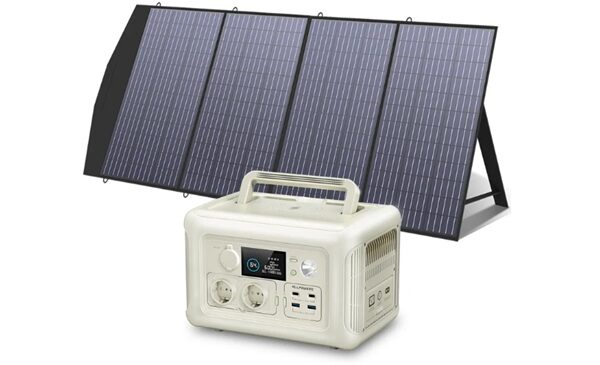 386,99€ pack station énergie ALLPOWERS 600W R600 + panneau solaire SP033 200W