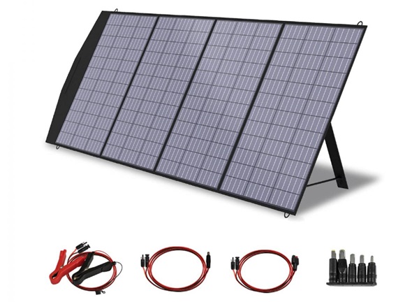 Panneau solaire portable 200W ALLPOWERS SP033 en promotion 179,10€  (port inclus)